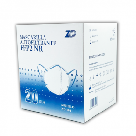 Caja 20 Mascarillas FFP2 ZD